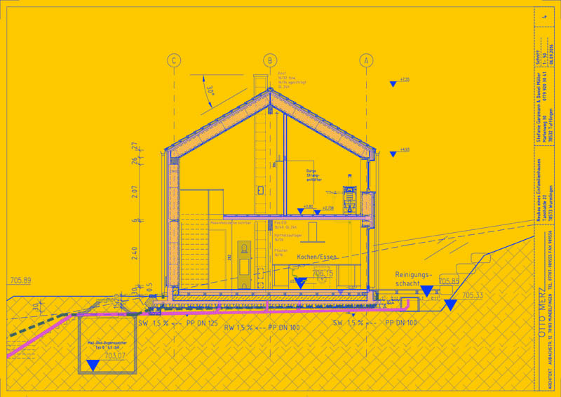 Freier Architekt Otto Merz - Plan
